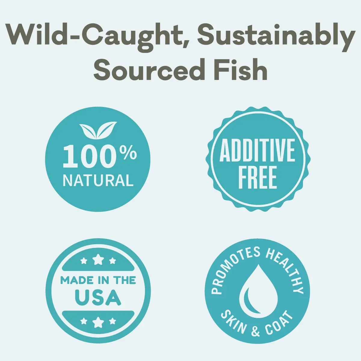 Polkadog Crunchy Alaskan Cod & Salmon Chip Dog Treats | Wild-Caught, Single-Ingredient, USA Made, 2.75oz (Variety 2Pk) - view 2