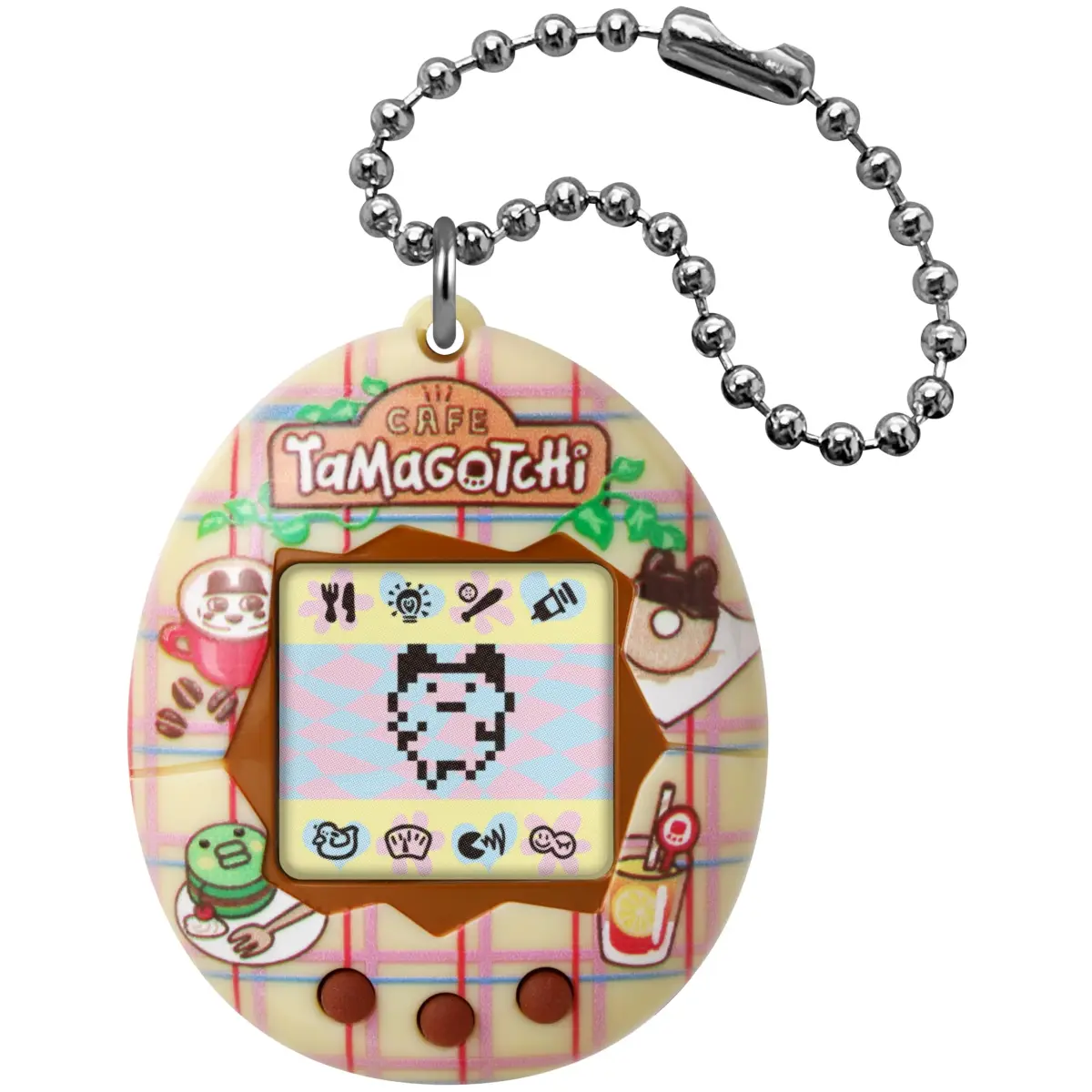 Tamagotchi Original Tama Cafe Electronic Pet | Ages 8+ | Retro Theme - main product image