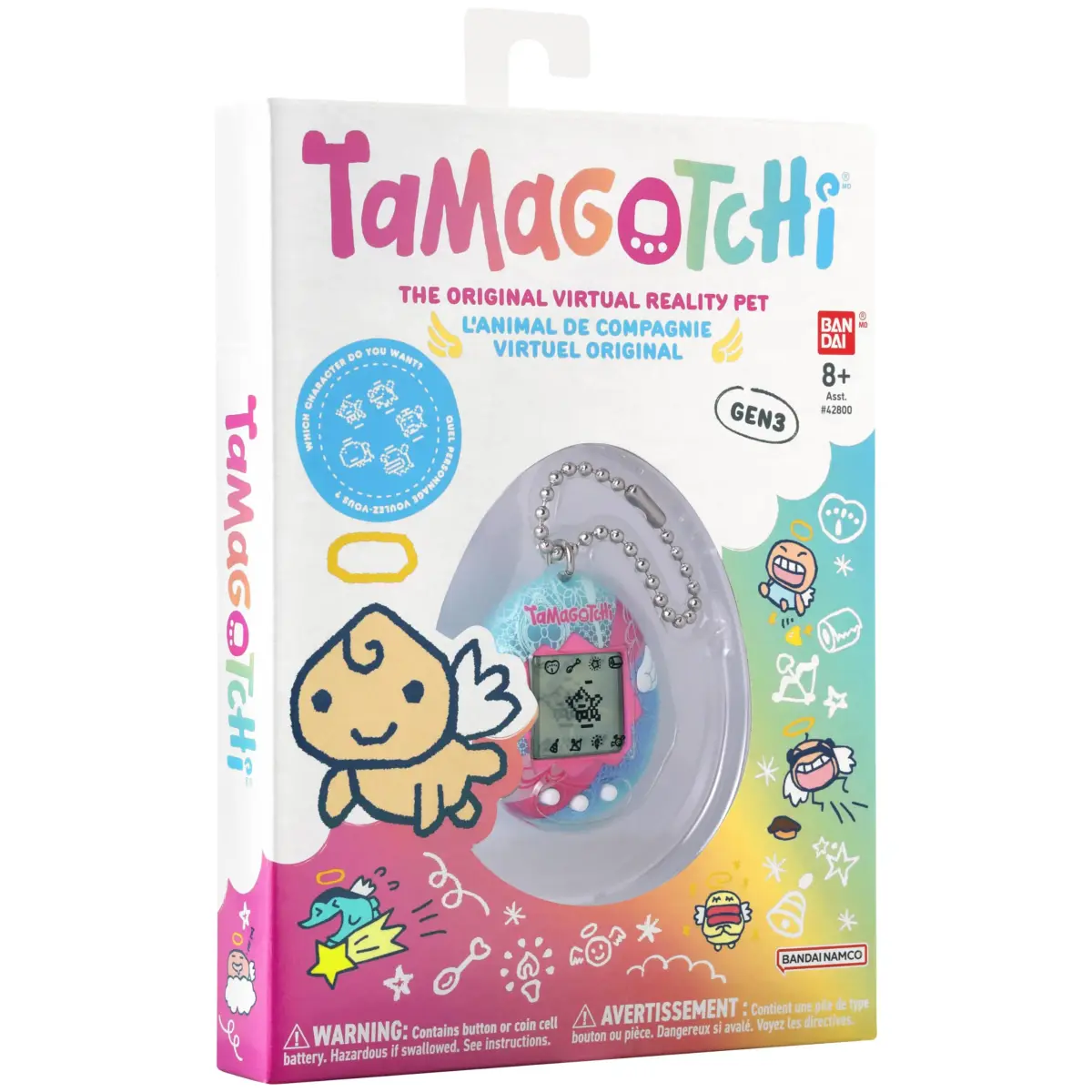 Tamagotchi Original Angel Lace Edition | Nostalgic Virtual Pet for Kids - view 6