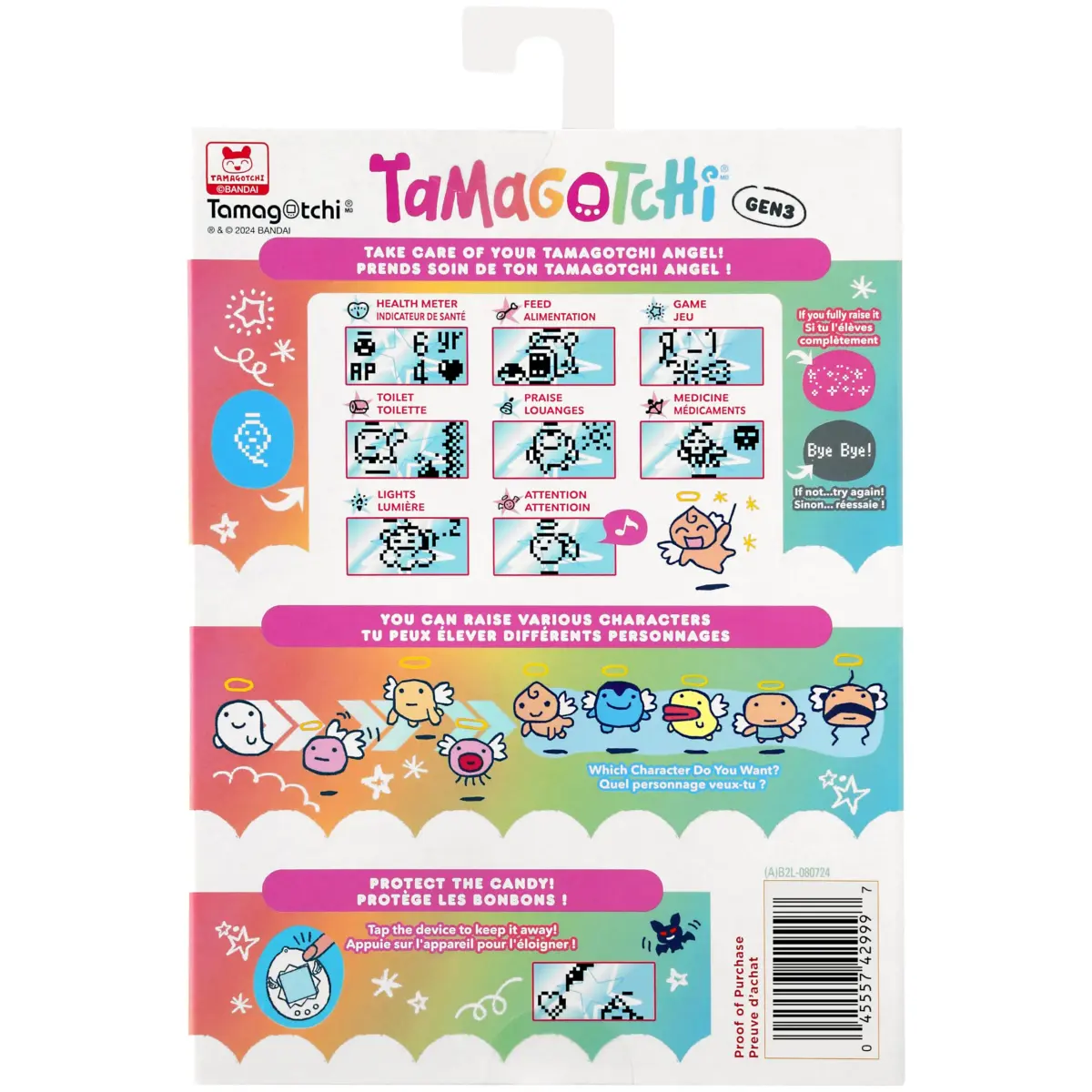 Tamagotchi Original Angel Dress Edition | Nostalgic Virtual Pet for Kids 8+ - view 7