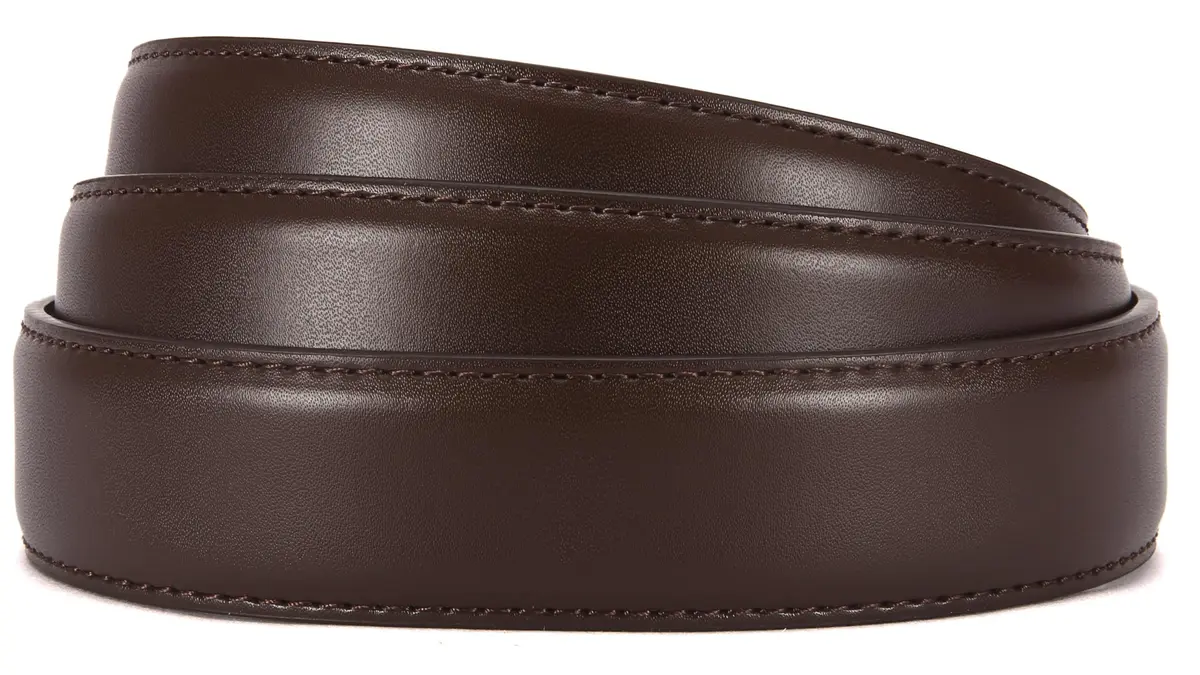 CHAOREN Ratchet Belt Replacement Strap 1 1/4" | Adjustable Leather Belt for Men - view 2