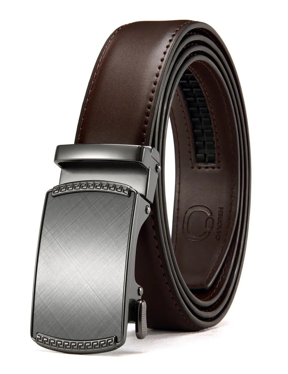 CHAOREN Ratchet Belt Replacement Strap 1 1/4" | Adjustable Leather Belt for Men - view 3