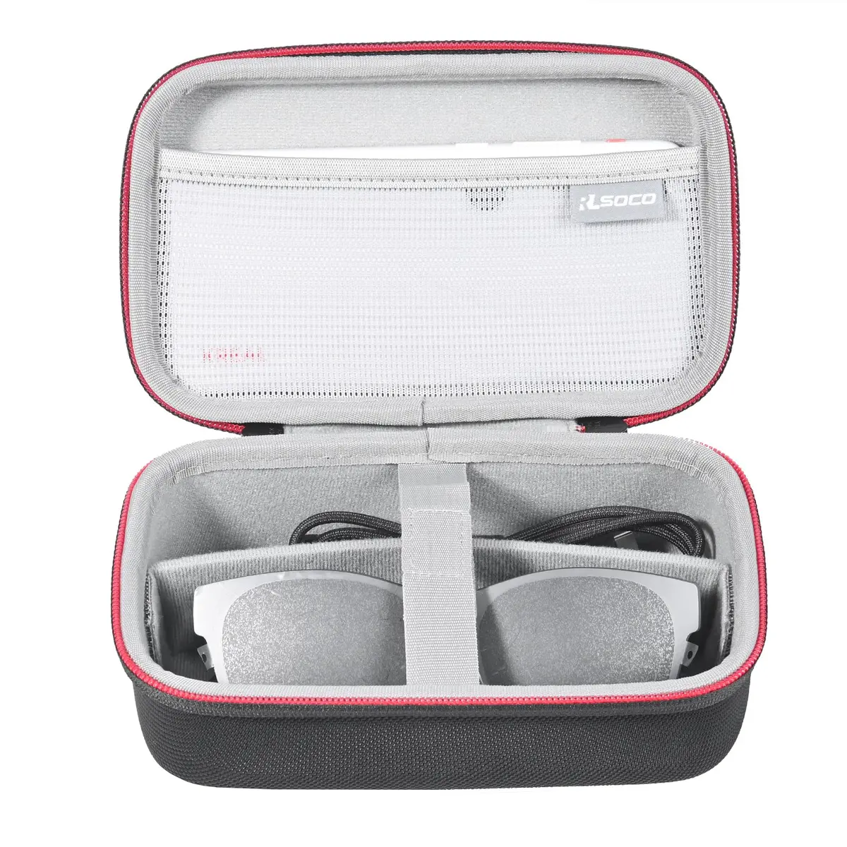 RLSOCO Carrying Case for XREAL Air 2/Air/One AR Glasses + Eye + Beam Pro, 22.1cm (8.7in) | Organizes AR Gear for Travel & Storage - view 2