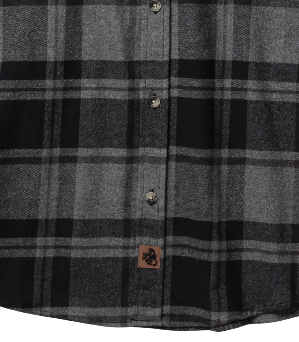 Legendary Whitetails Mens Long Sleeve Button Down Flannel Shirt | Relaxed Fit, Stretch Cotton, Plaid, Big & Tall - view 8