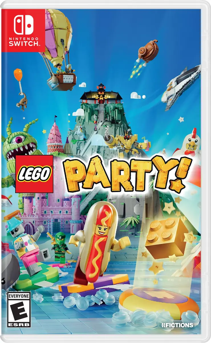 iam8bit LEGO Party! Nintendo Switch | 4-Player Multiplayer, 60 Minigames, Cross-Platform Play - main product image