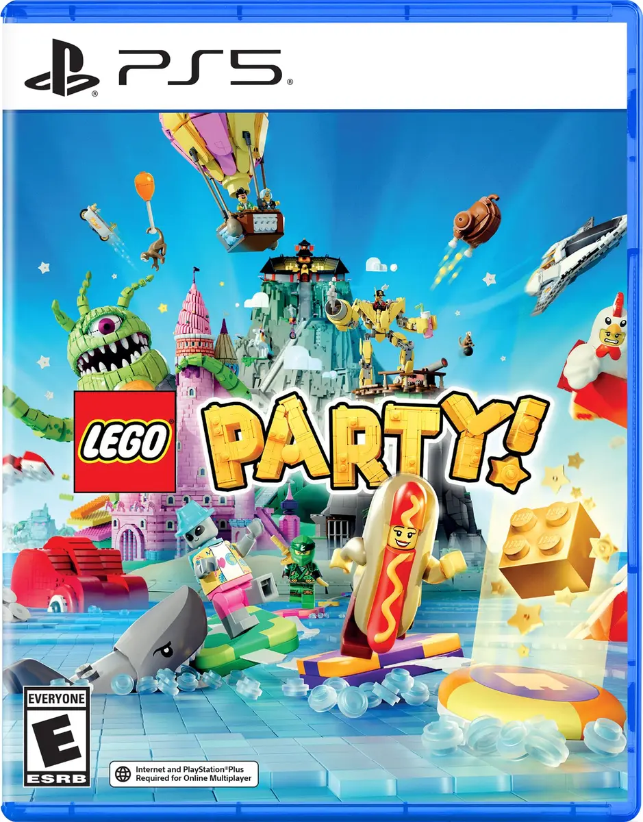 iam8bit LEGO® Party! - PlayStation 5 | 4-Player Party Game with 60 Minigames & Cross-Platform Multiplayer - main product image