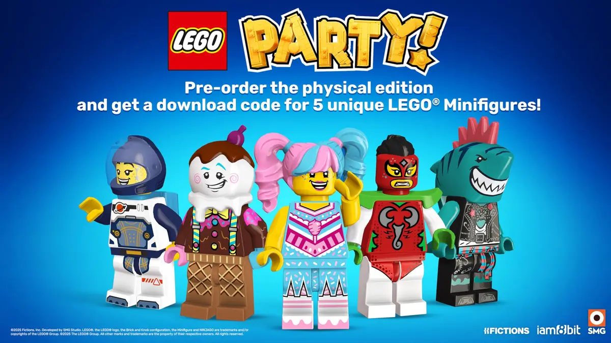 iam8bit LEGO® Party! - PlayStation 5 | 4-Player Party Game with 60 Minigames & Cross-Platform Multiplayer - view 2