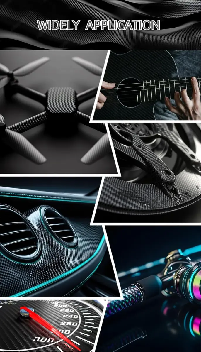 Air Carbon 3K Carbon Fiber Sheet 400x500x5.0mm | Matte Finish, Extra Thick, Waterproof - view 7