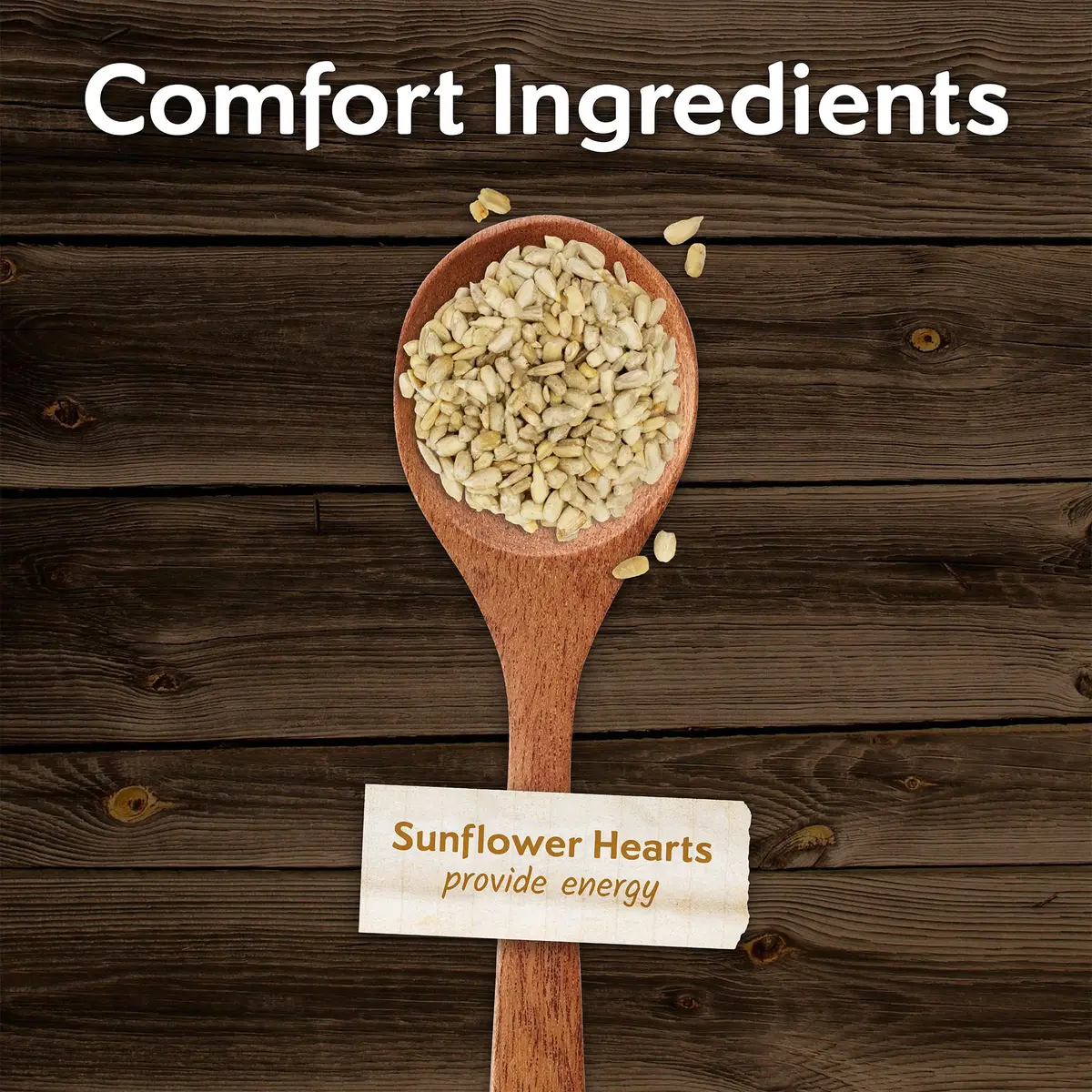 Morning Song Sunflower Hearts & Chips Wild Bird Seed 10 lb | Shell-Free, High-Energy Bird Food - view 4