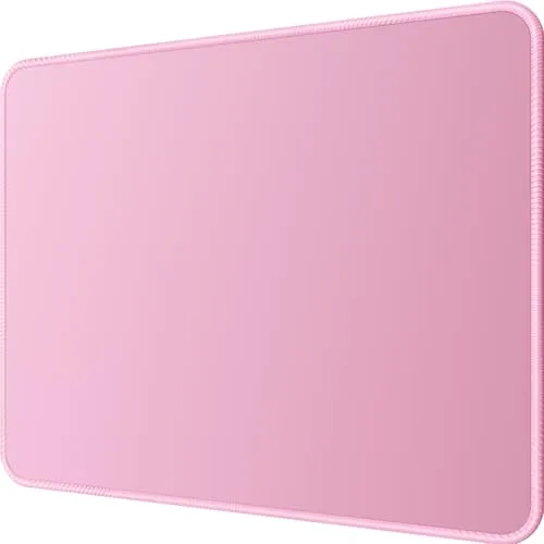 MROCO Pale Pink Mouse Pad 8.5 x 11 Inch | Smooth Glide & Precise Control - main product image