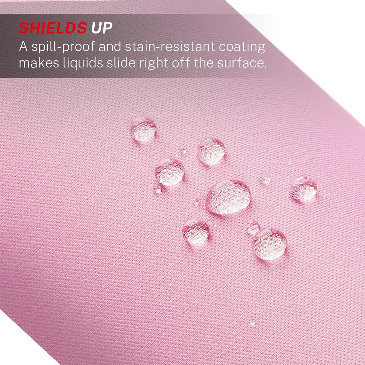 MROCO Essential Office & Gaming Mouse Pad 8.5 x 11 Inch Pale Pink | Smooth Glide & Precise Control - view 5