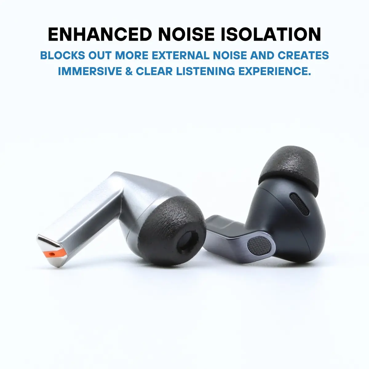 Comply TrueGrip MAX Premium Memory Foam Replacement Ear Tips for Samsung Galaxy Buds Pro, Medium, 2 Pairs | Secure Fit, Enhanced Noise Isolation - view 5