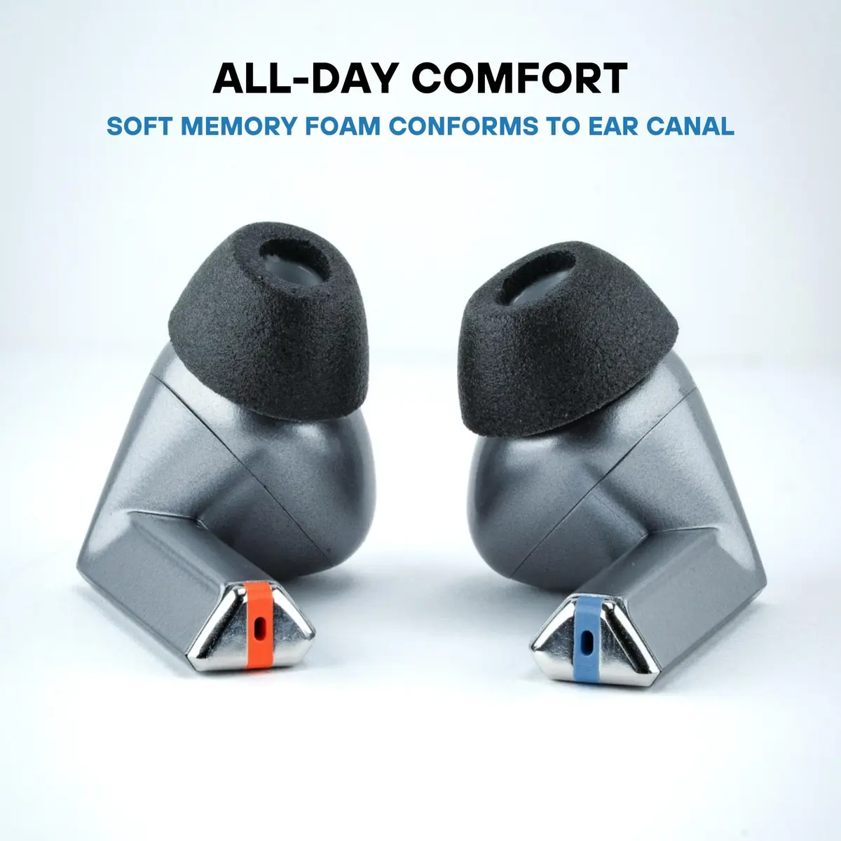 Comply TrueGrip MAX Premium Memory Foam Replacement Ear Tips for Samsung Galaxy Buds Pro, Medium, 2 Pairs | Secure Fit, Enhanced Noise Isolation - view 3