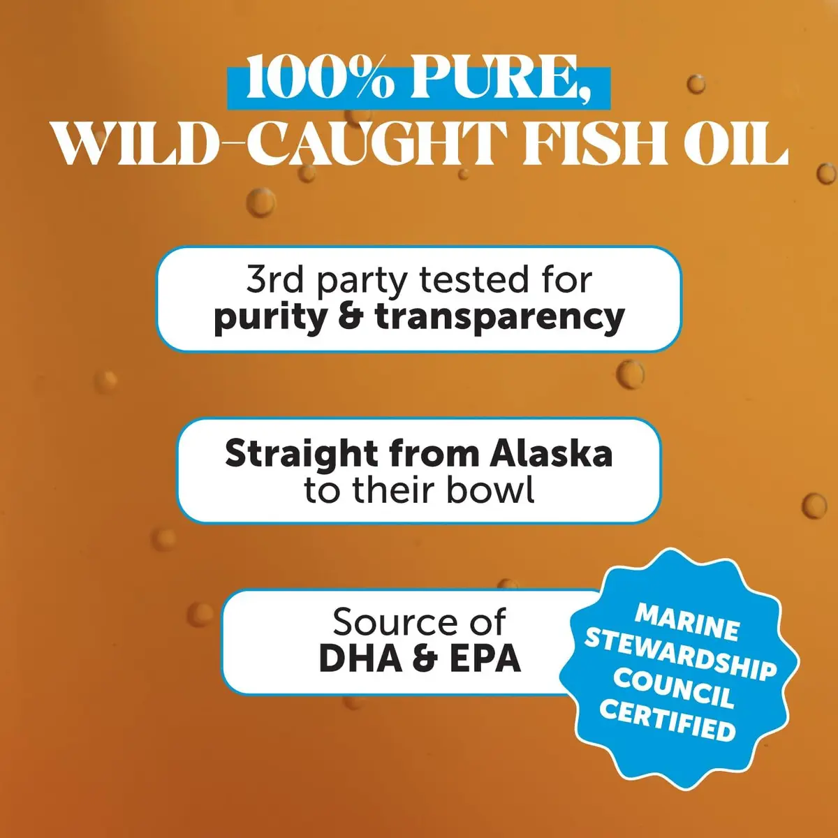 Pet Honesty Omega 3 Fish Oil for Dogs and Cats 16oz (473ml) | Supports Skin, Coat, Joints, and Immunity - view 4