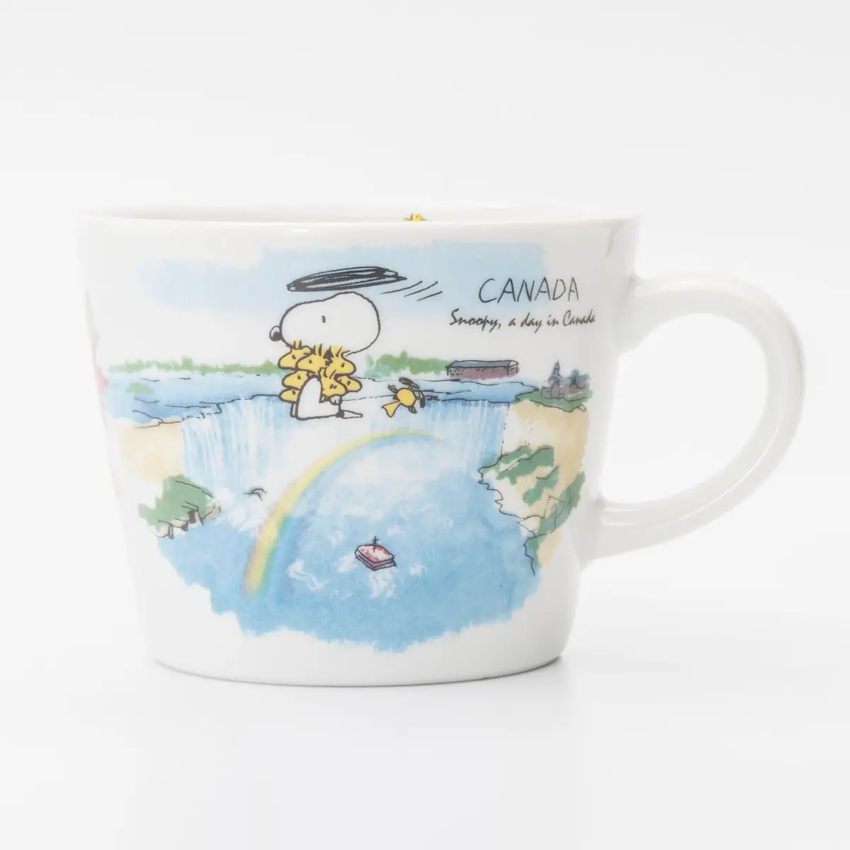 シミズ陶業(Shimizutougyou) Snoopy World Travel Switzerland Mug 340ml | Microwave & Dishwasher Safe - view 3