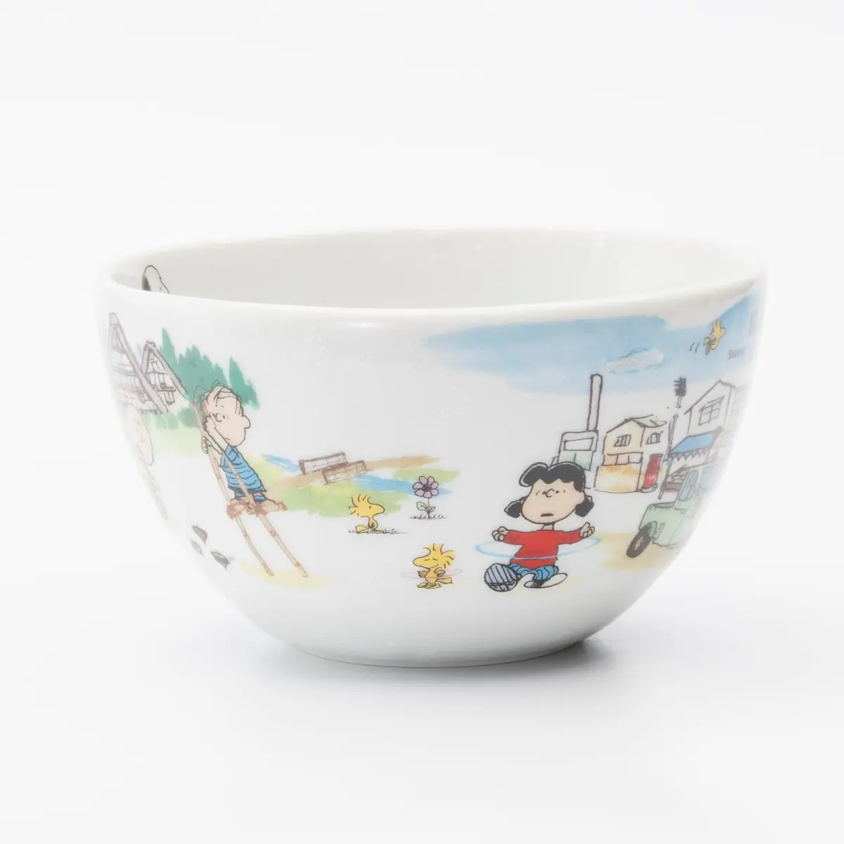 シミズ陶業(Shimizutougyou) Peanuts Snoopy 888816 Small Salad Bowl 13cm | Japan Porcelain Microwave & Dishwasher Safe - view 3