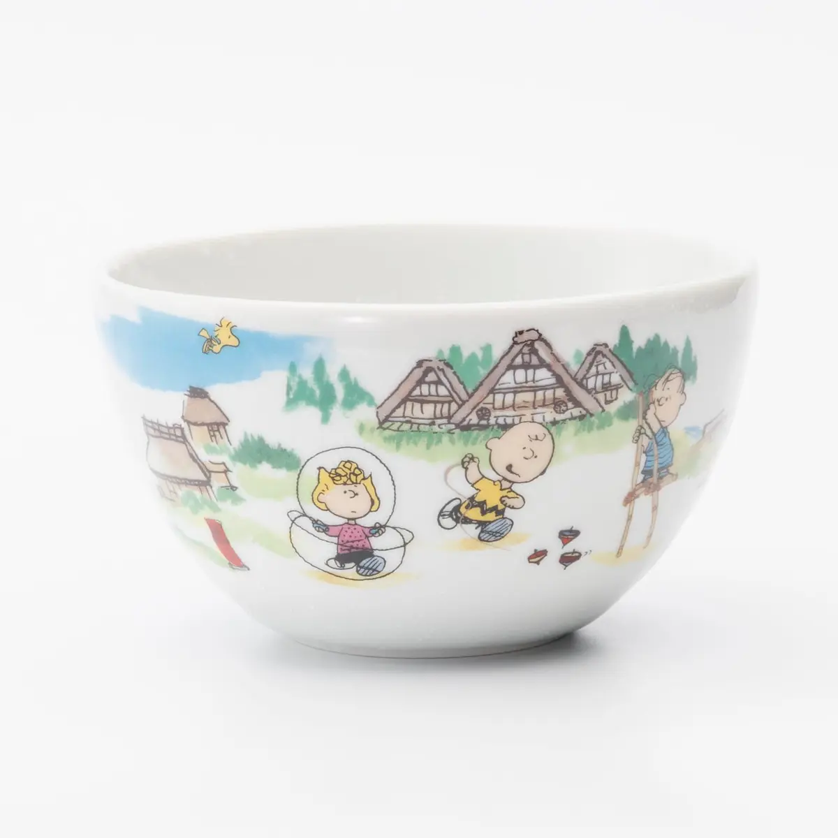 シミズ陶業(Shimizutougyou) Peanuts Snoopy 888816 Small Salad Bowl 13cm | Japan Porcelain Microwave & Dishwasher Safe - view 4