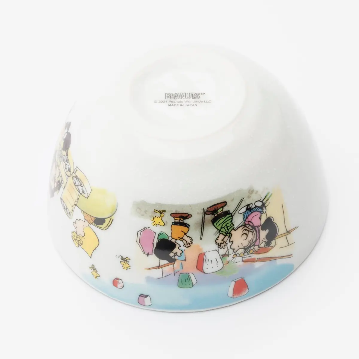 シミズ陶業(Shimizutougyou) Snoopy World Travel Taiwan Small Bowl | Microwave & Dishwasher Safe, Made in Japan - view 6