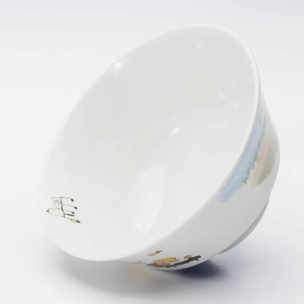 シミズ陶業(Shimizutougyou) Snoopy World Travel Vienna Ramen Bowl 18cm | Microwave & Dishwasher Safe - view 5