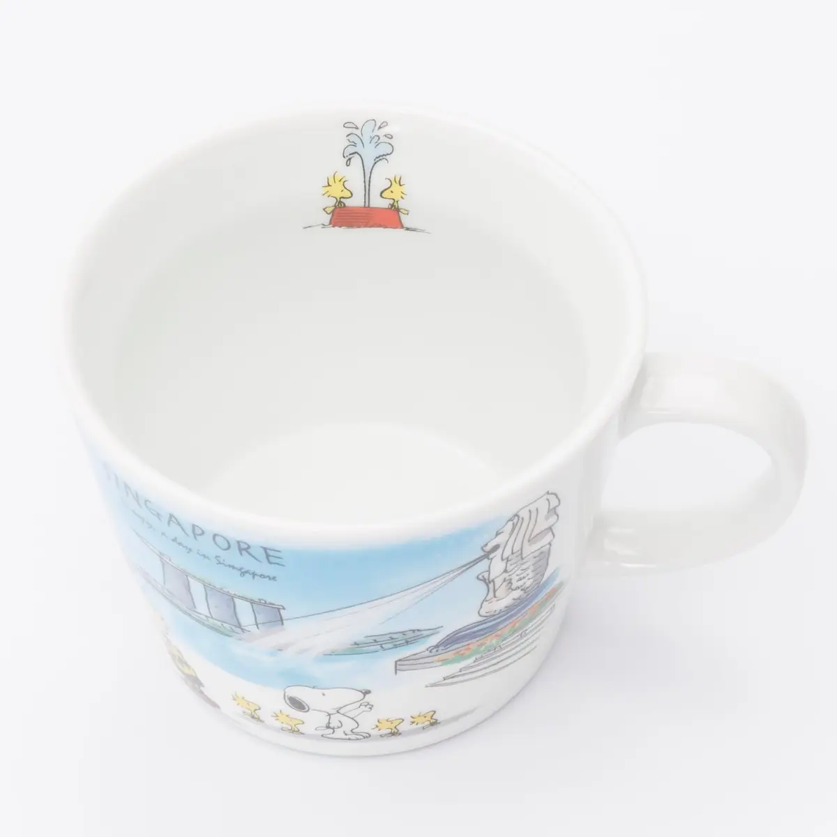 シミズ陶業(Shimizutougyou) Peanuts Snoopy Travel Mug 340ml | Microwave & Dishwasher Safe, Made in Japan - view 2