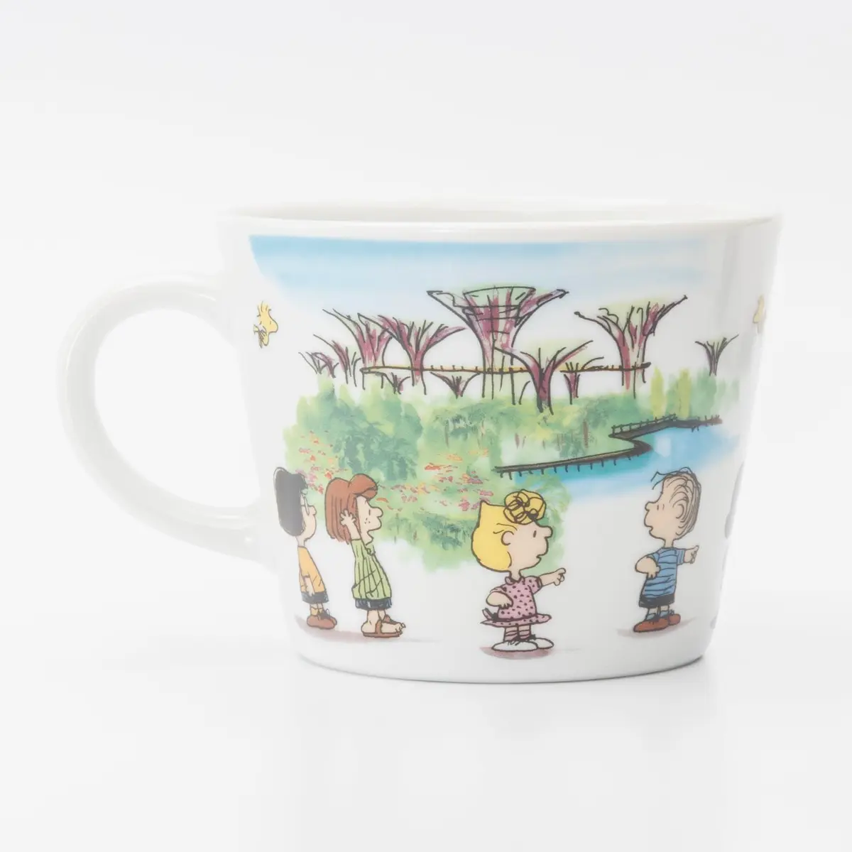 シミズ陶業(Shimizutougyou) Peanuts Snoopy Travel Mug 340ml | Microwave & Dishwasher Safe, Made in Japan - view 4