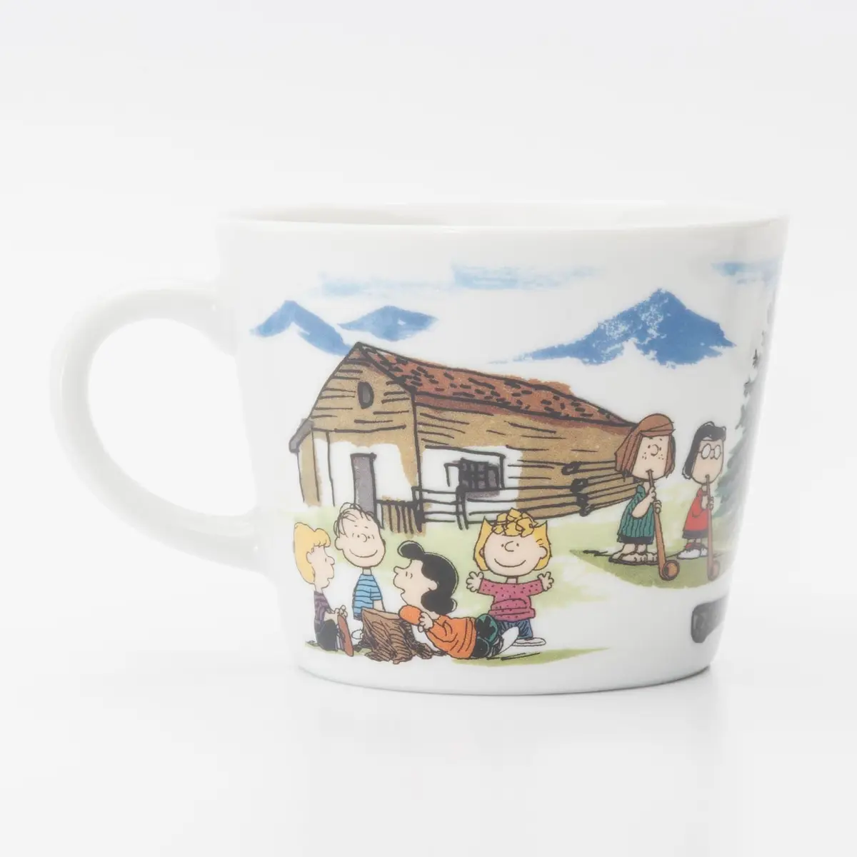 シミズ陶業(Shimizutougyou) Snoopy World Travel Switzerland Mug 340ml | Microwave & Dishwasher Safe - view 4