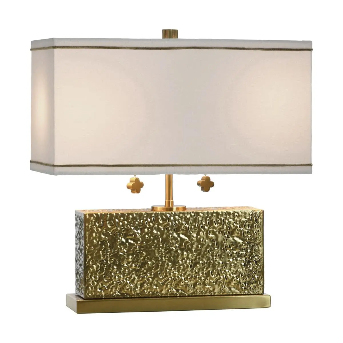 Stylecraft Home Collection TDL212134DS Eleanora - 2 Light Table Lamp-17 Inch Tall and 16 Inch Wide, Finish Color: Hammered Steel | Contemporary Glam - view 2