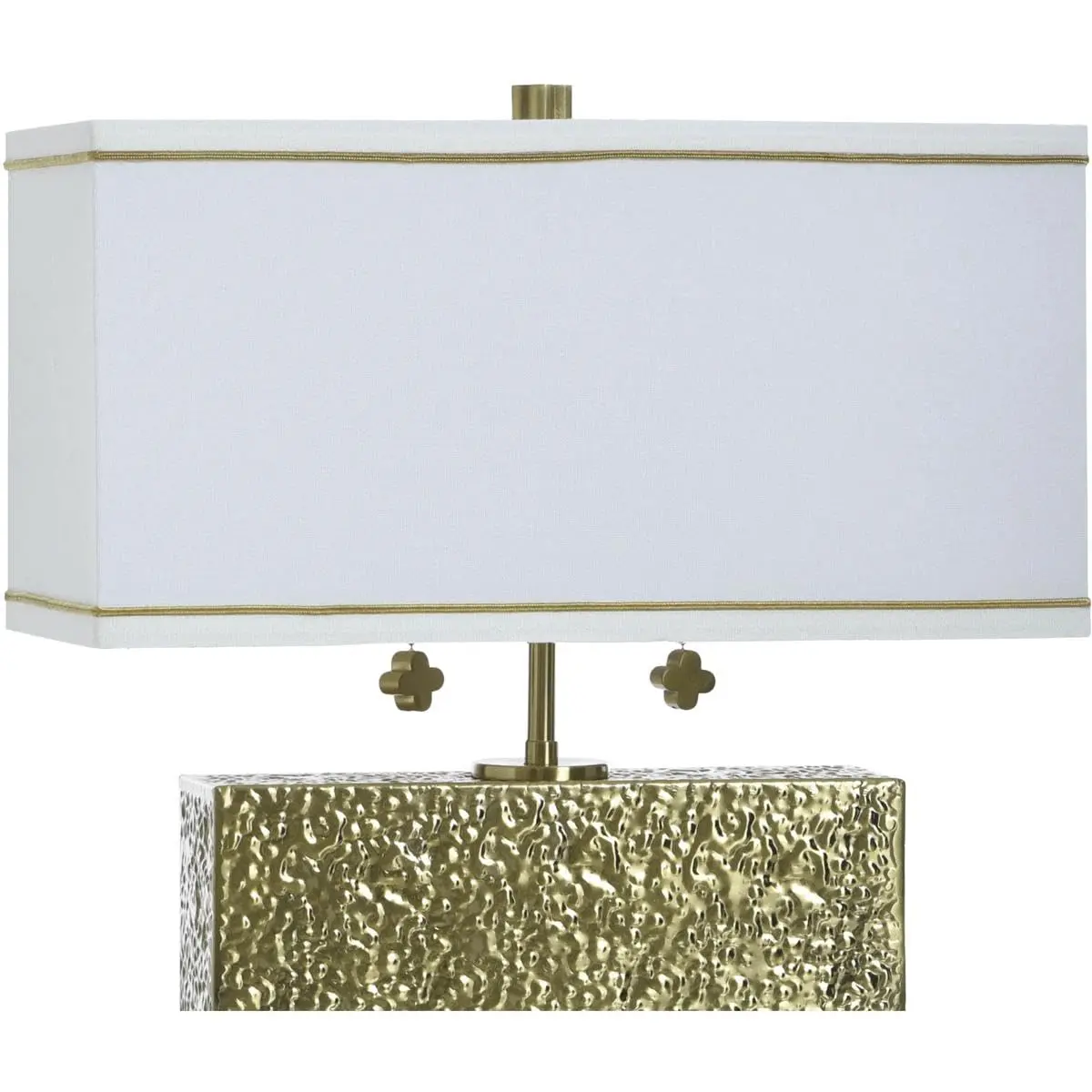Stylecraft Home Collection TDL212134DS Eleanora - 2 Light Table Lamp-17 Inch Tall and 16 Inch Wide, Finish Color: Hammered Steel | Contemporary Glam - view 4