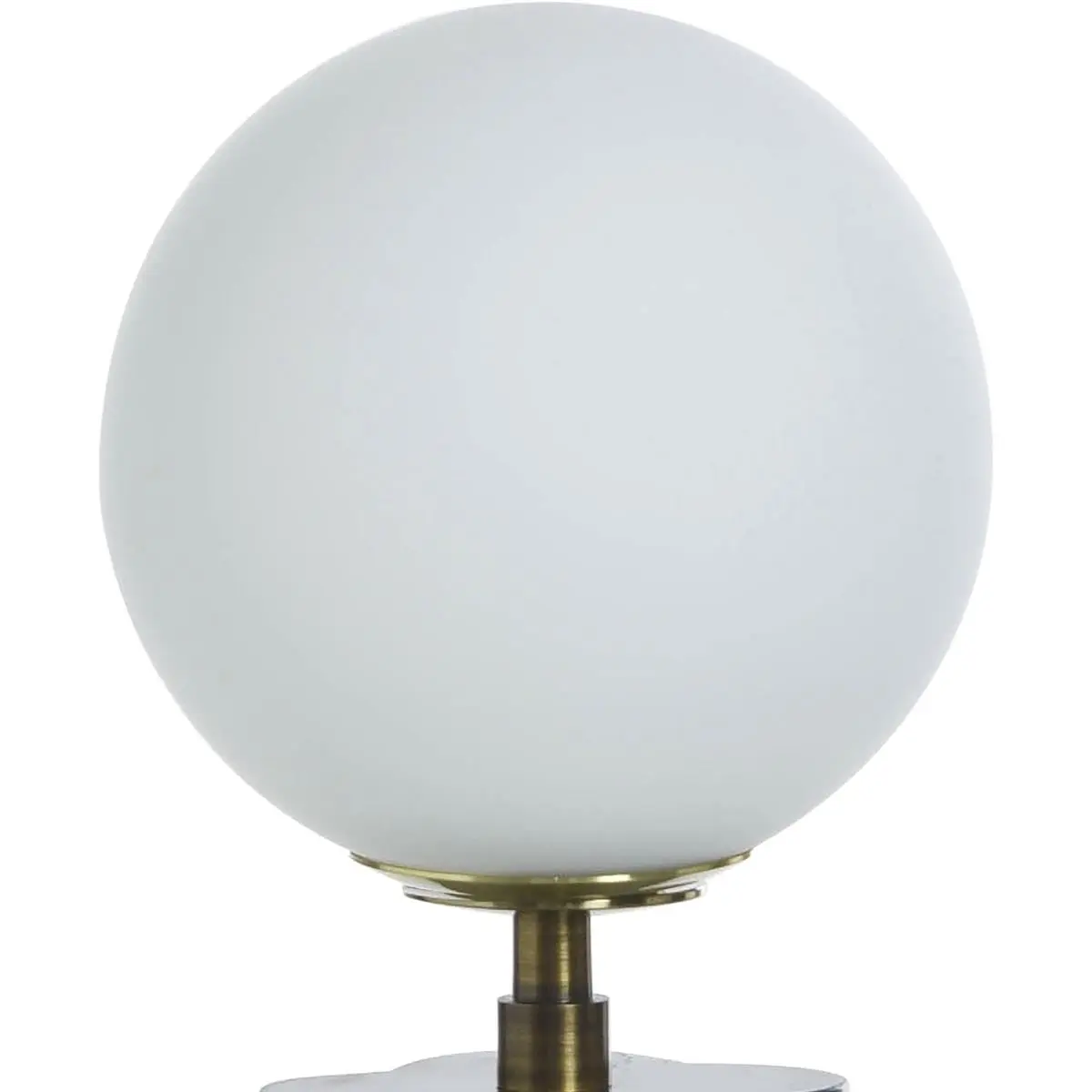 Stylecraft Home Collection TDL212138DS 15W Table Lamp - Black Marble | Modern Orb Shade with Dimmer - view 4
