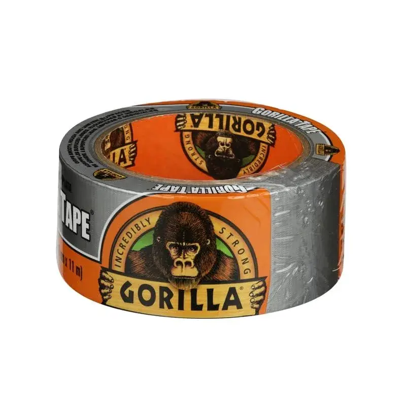 Gorilla Tape Silver 1.88 in x 10 yd (Pack of 6) | Triple Layer Strength for Tough Jobs - view 8