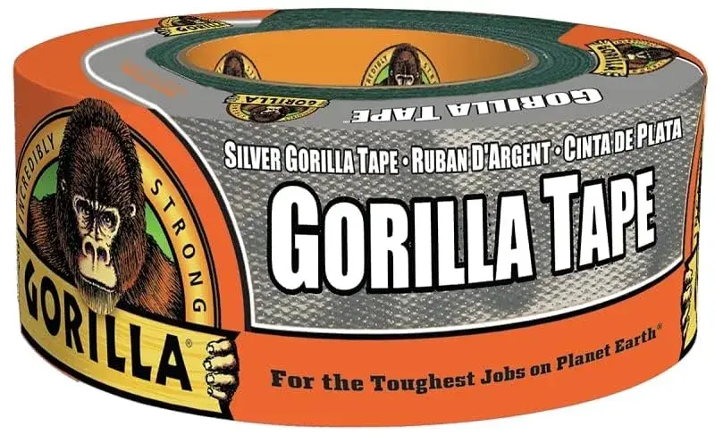 Gorilla Tape Silver 1.88 in x 10 yd (Pack of 6) | Triple Layer Strength for Tough Jobs - view 11