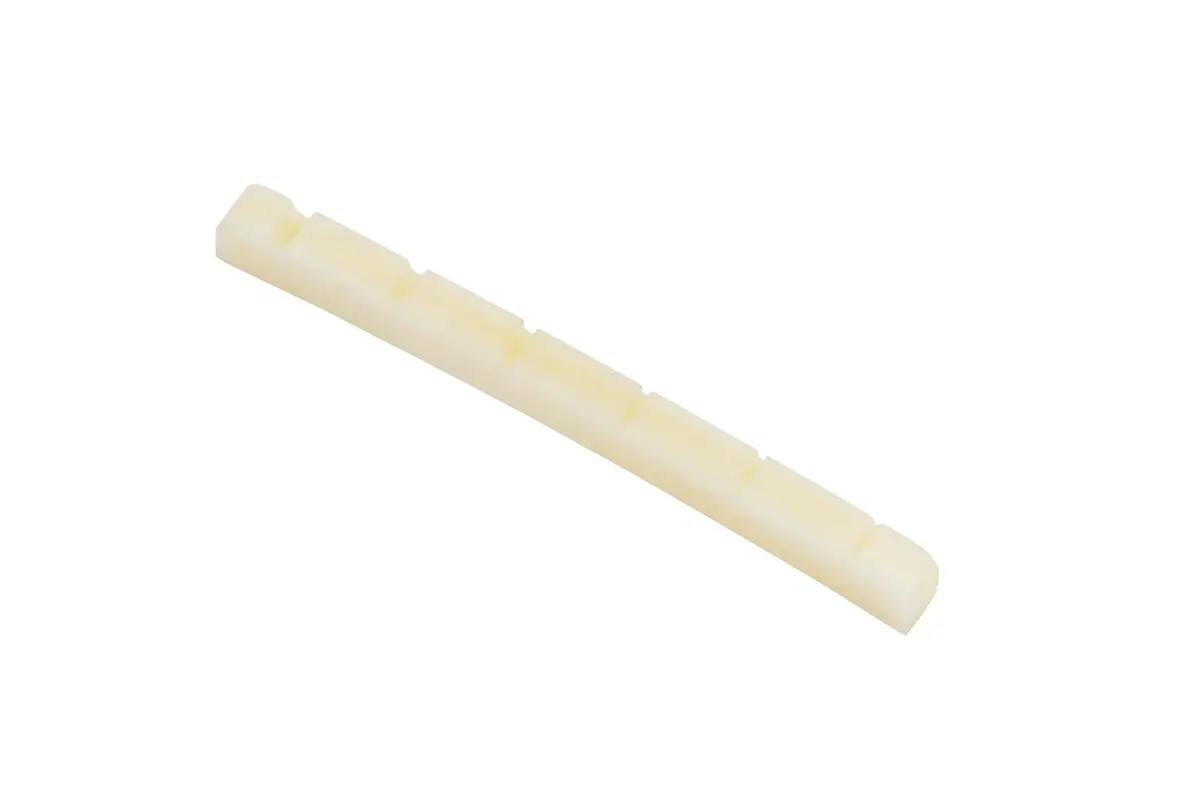 Fender Pre-Slotted Genuine Bone Nut for Electric Guitar, 9.5" Radius | High-Quality U.S. Fender Parts - main product image