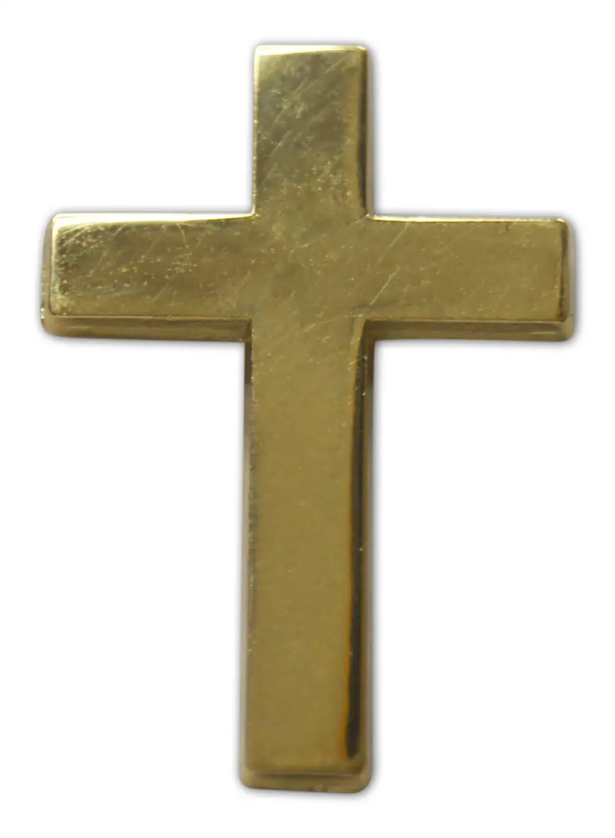 Novel Merk Christian Cross Icon Religious Lapel Pin, Hat Pin & Tie Tack Set with Clutch Back (3-Mixed Christian) - view 4
