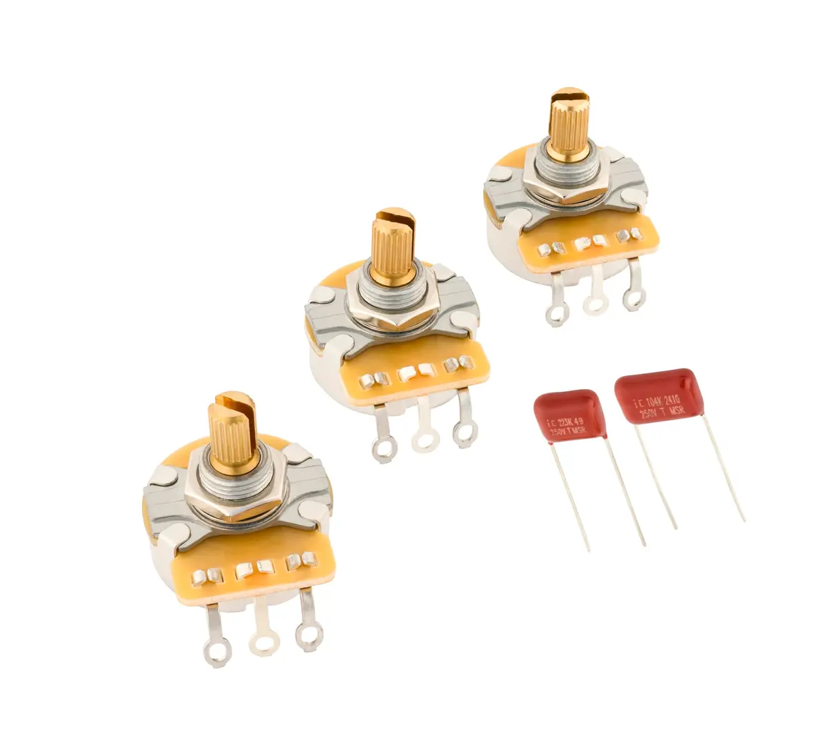 Fender Stratocaster Variable Resistor Kit 3-Pack | Vintage & Modern Tone Control - main product image