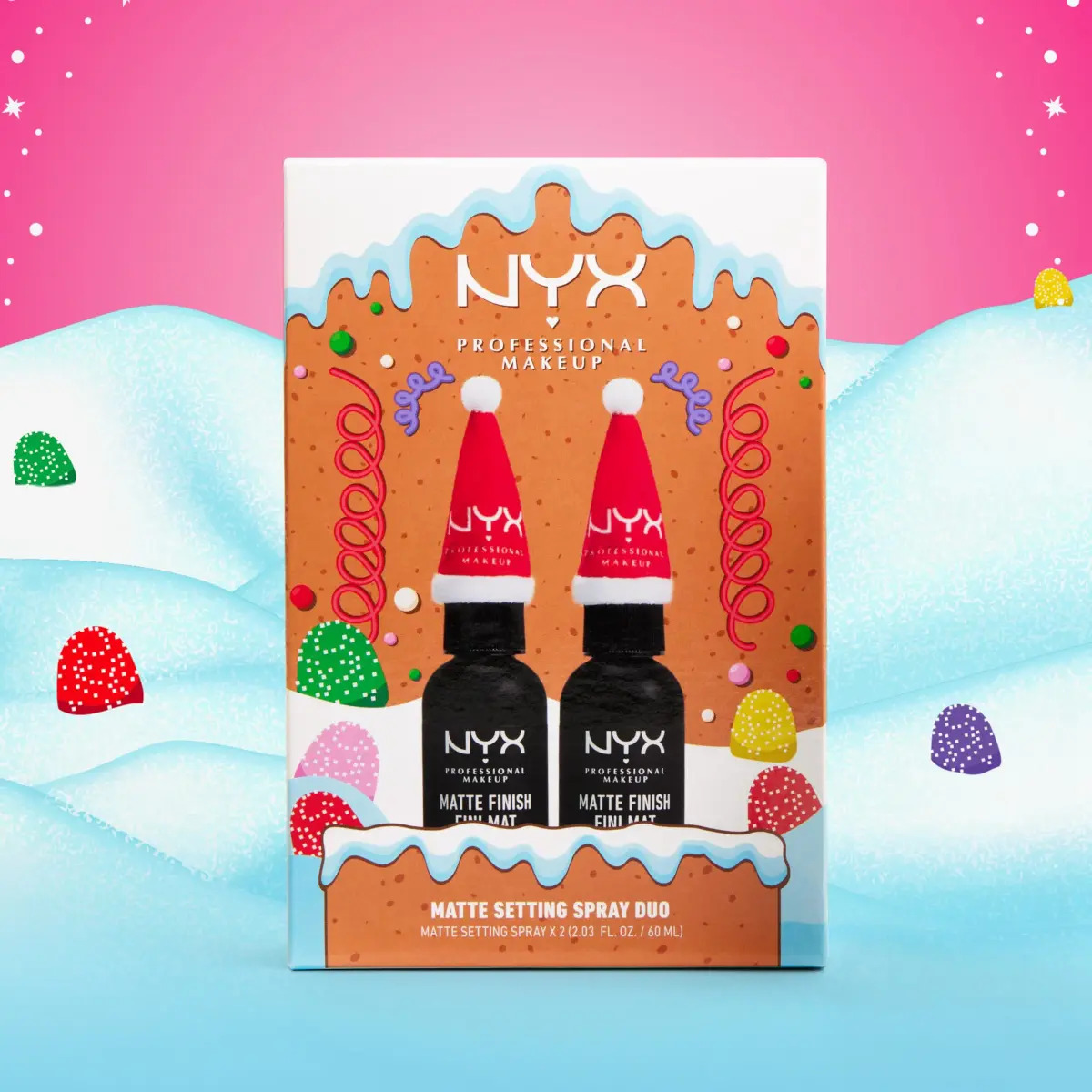 NYX PROFESSIONAL MAKEUP Matte Setting Spray Duo 118ml (2 x 2.03 Fl Oz) | Long-Lasting Mist for Up to 16HR Wear - view 2