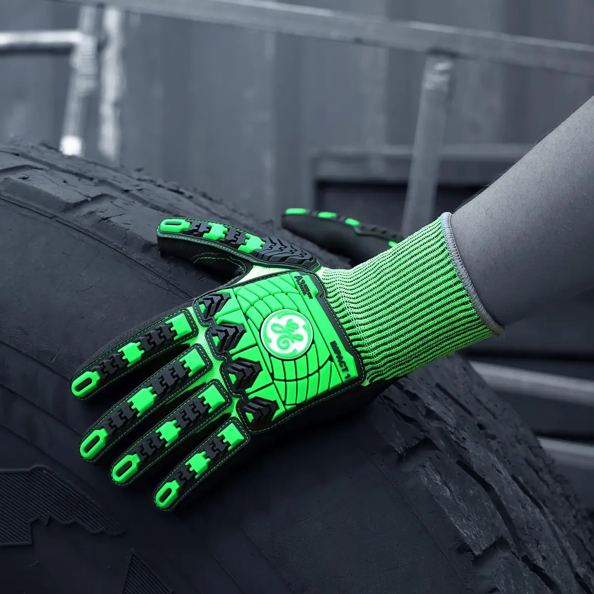 GE Impact 1 Sandy Nitrile Gloves Small | Cut & Impact Level A3, 13 GA, Fitted - view 6