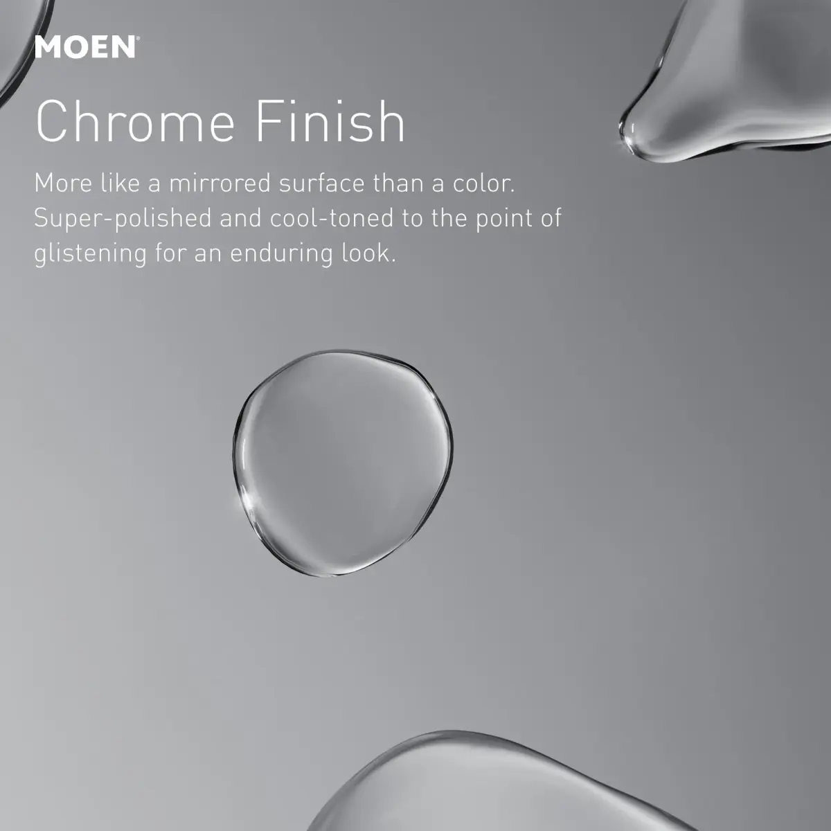 Moen Preston Polished Chrome Hand-Towel Ring 3-Pack | 19.1 cm (7.5 in) Wall Mounted Holder - view 5