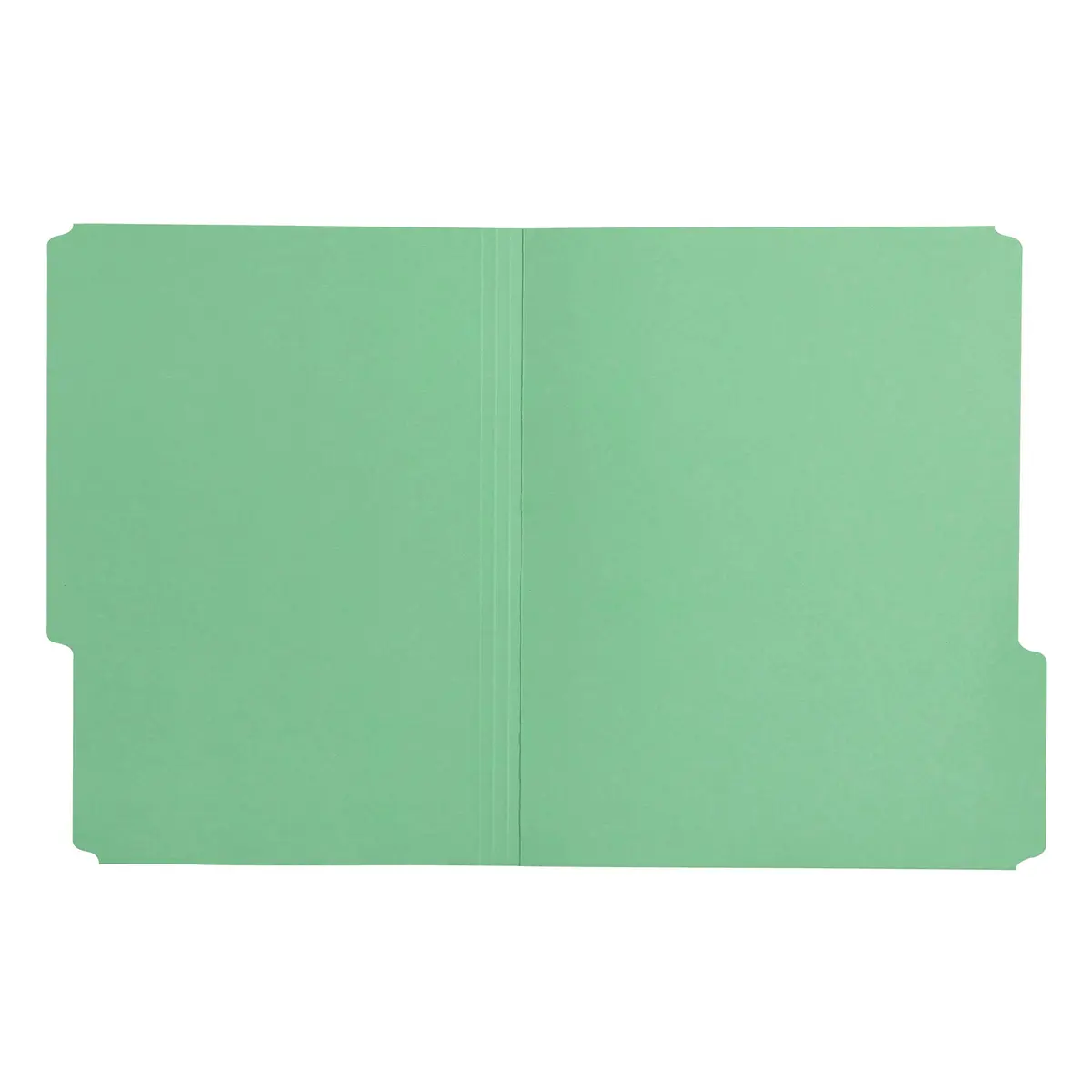 Amazon Basics File Folders for Organization, Letter Size, 1/3 Cut Tab, Bright Green, Pack of 360 | Durable 11 pt. Covers - view 3