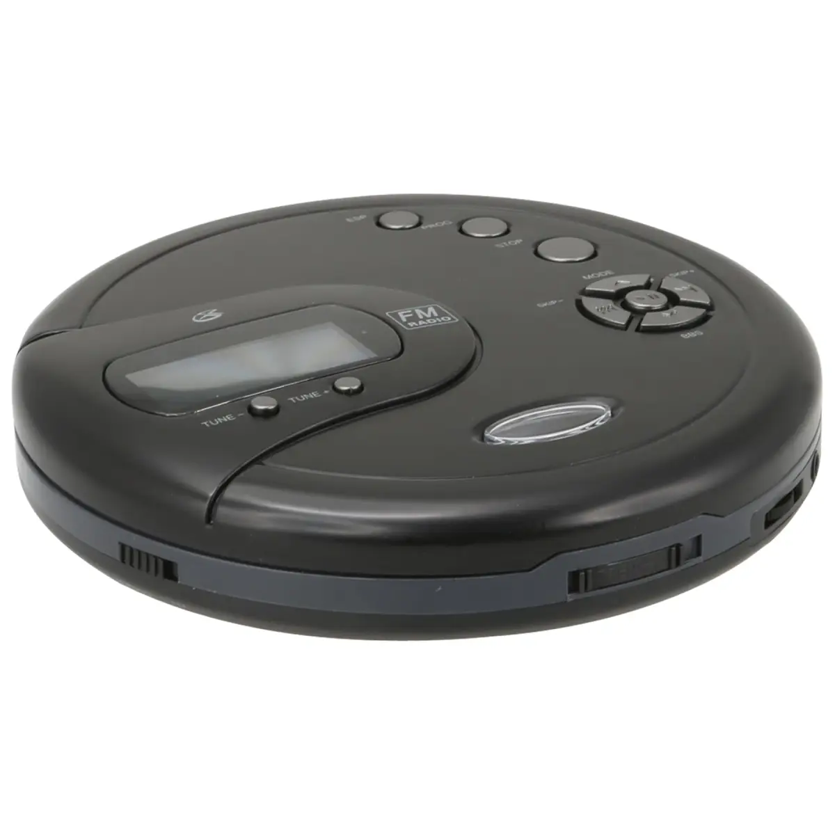 GPX PC332B Portable CD Player with FM Radio & Earbuds - Black, Pack of 6 | 18.79cm (7.4in) x 15.49cm (6.1in) x 4.7cm (1.85in) - view 7