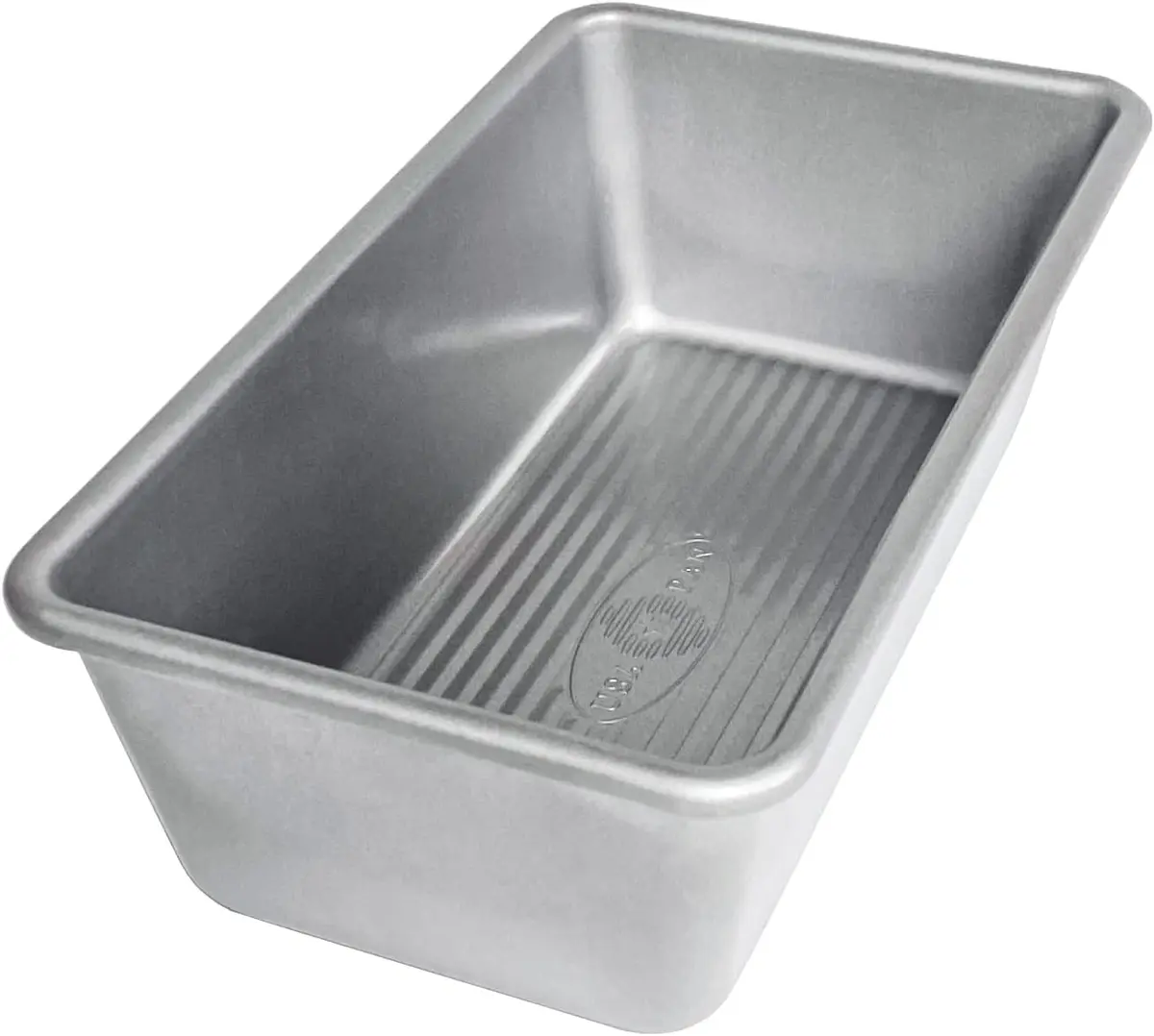USA Pan Seamless Nonstick Standard Bread Loaf Pan 8.5 x 4.5 x 2.75 Inches (21.6 x 11.4 x 7 cm) - Pack of 6 | Professional Grade Aluminized Steel - main product image