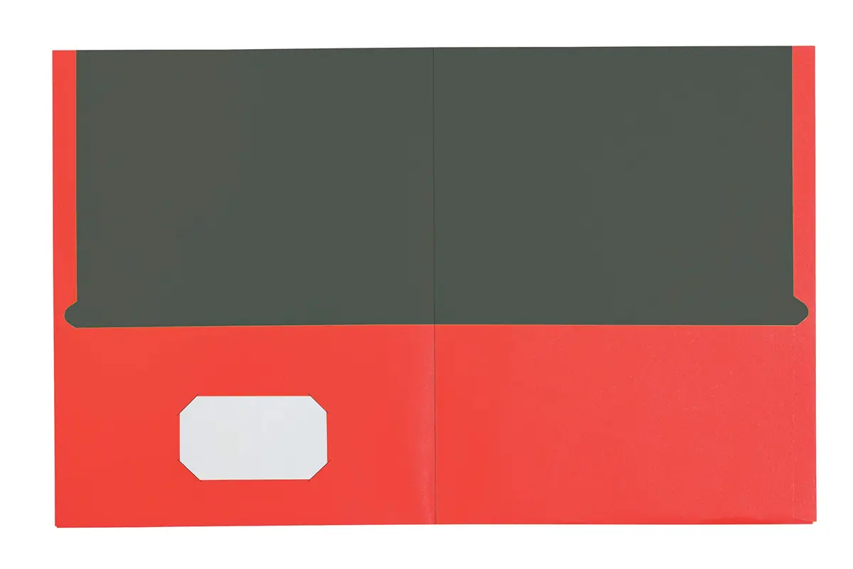 Oxford 2 Pocket Folders, Textured Paper, Assorted Colors, Letter Size, 200 Count | Heavy Paper Texture for Office & School - view 6