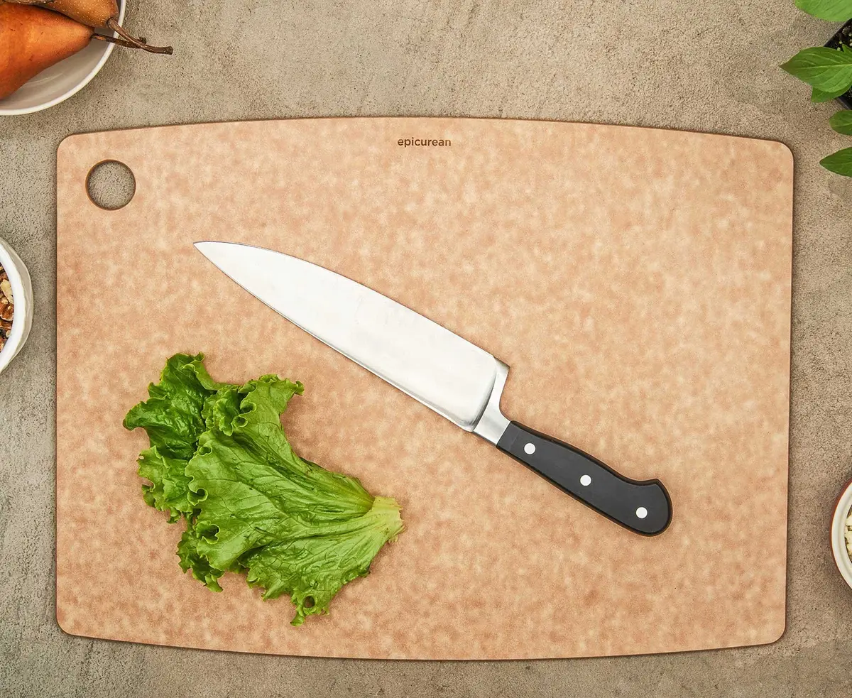 Epicurean Kitchen Series Cutting Board 14.5 x 11.25 Inch Natural | Durable, Knife-Friendly & NSF Approved - view 2