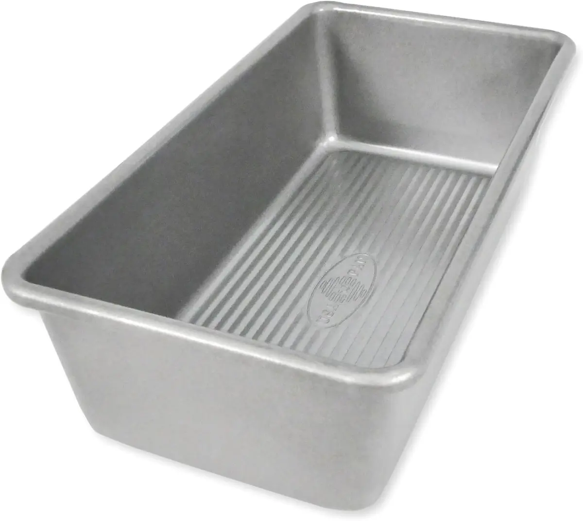 USA Pan Large Nonstick Bread Loaf Pan (Pack of 6) | Durable Aluminum Steel Bakeware (10 in x 5 in x 3 in) - main product image