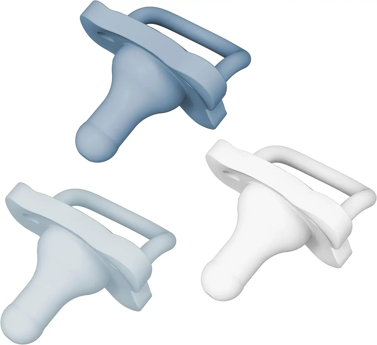 Dr. Brown's HappyPaci Silicone Baby Pacifier 0-6m | BPA-Free, Contoured Shield - main product image