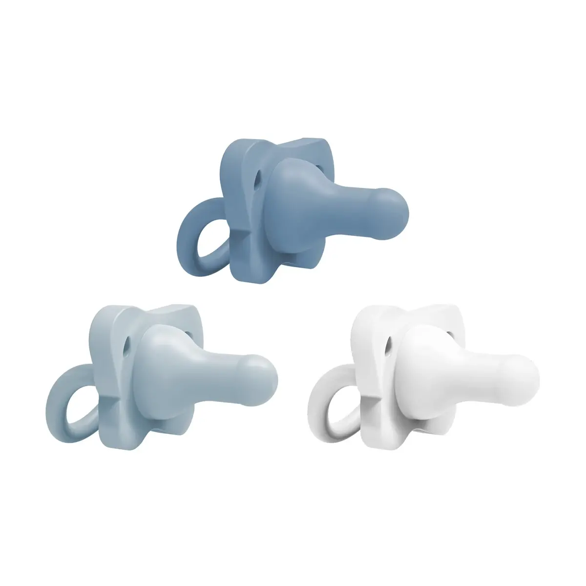 Dr. Brown's HappyPaci Silicone Baby Pacifier 0-6m | BPA-Free, Contoured Shield - view 7