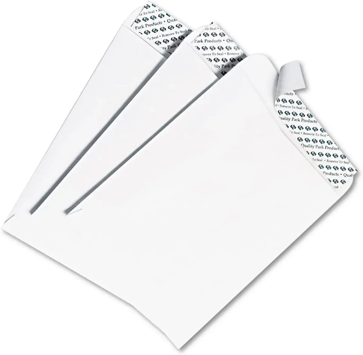 Quality Park 9-1/2 x 12-1/2 Catalog Mailing Envelopes, Redi-Seal 500-Count | Bulk White Wove Paper - main product image