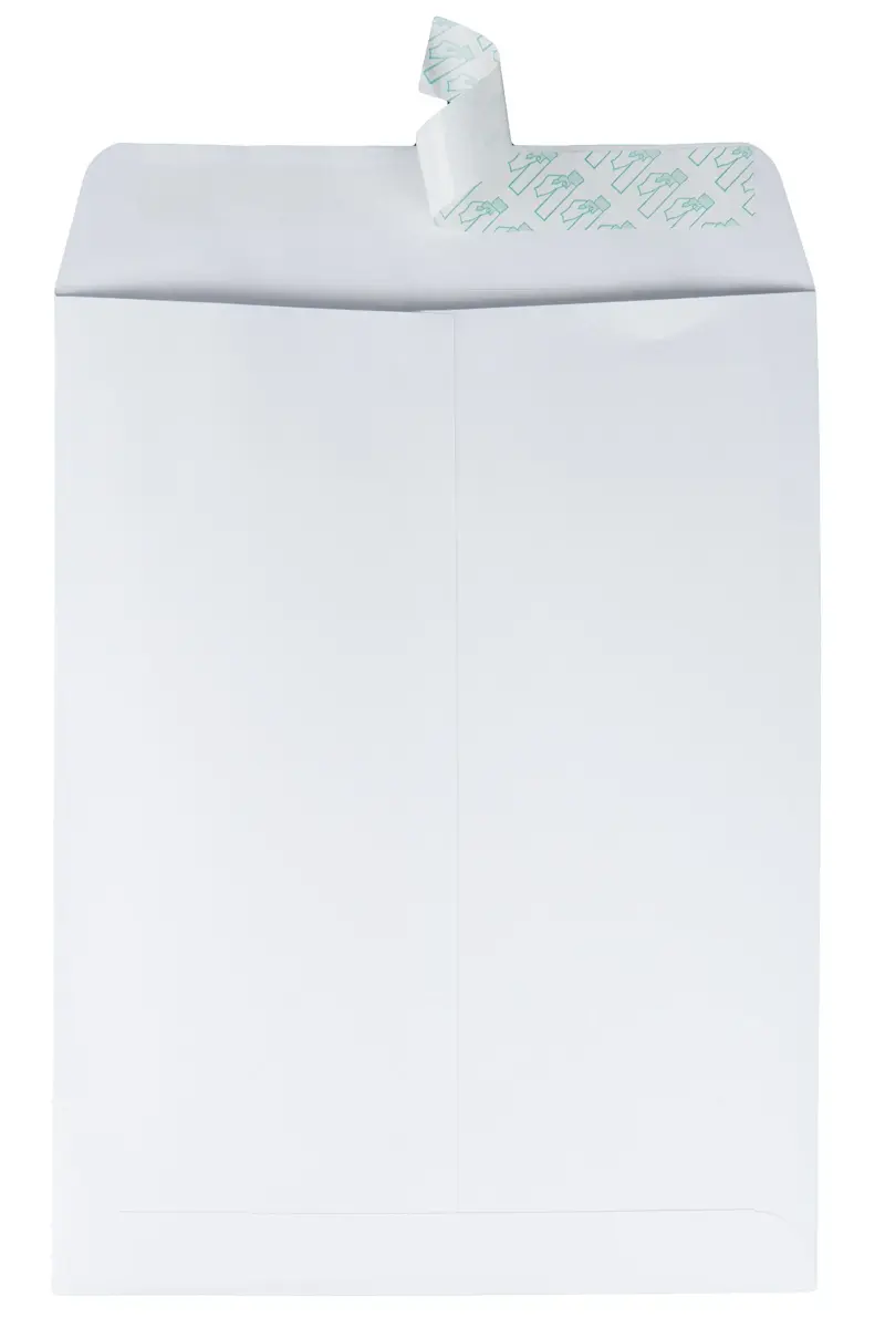 Quality Park 9-1/2 x 12-1/2 Catalog Mailing Envelopes, Redi-Seal 500-Count | Bulk White Wove Paper - view 2