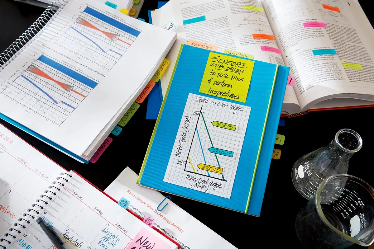 Post-it Super Sticky Notes 4x6 in | 3 Pads, 2X Stickiness, Blue Grid Lines, Recyclable - view 2