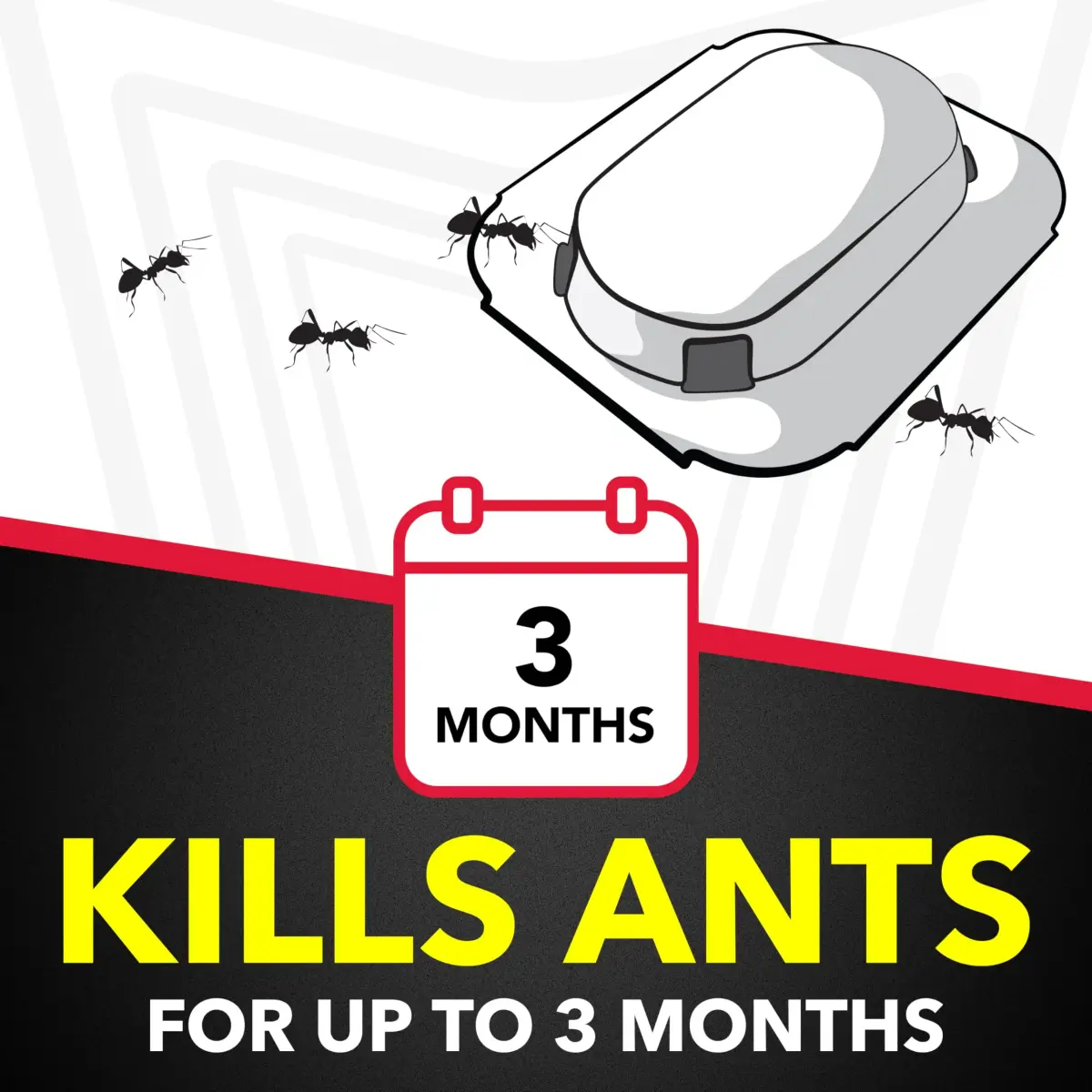 Raid Ant Killer Baits, Child Resistant, 96 Count (Pack of 12) | Kills Colony for 3 Months - view 2