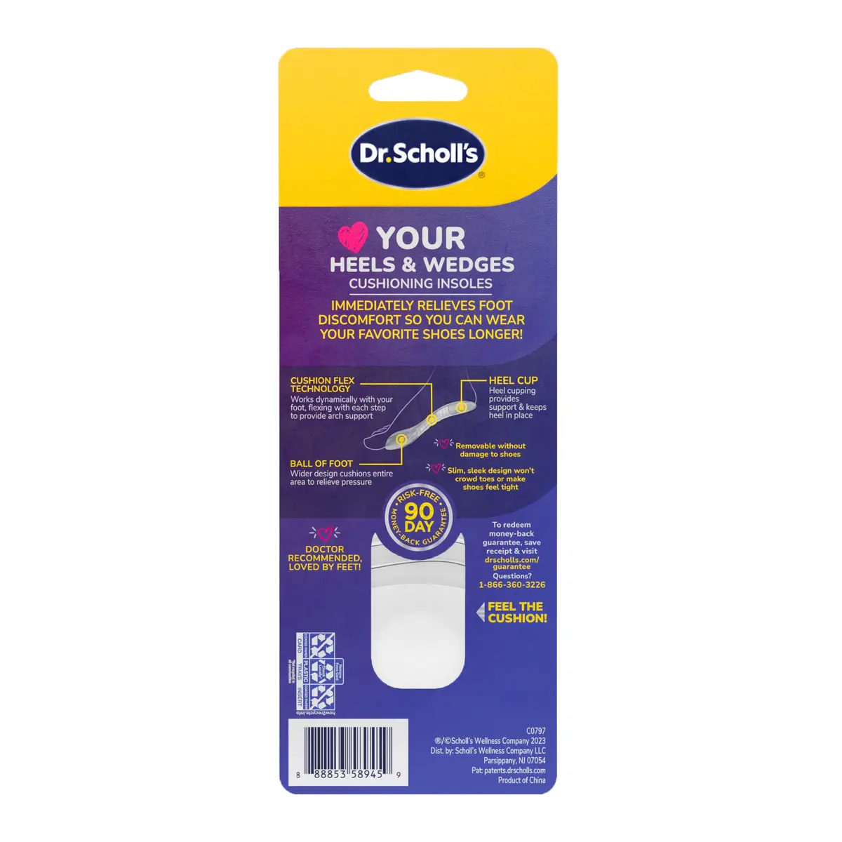 Dr. Scholl's Shoe Insert for High Heels | All-Day Comfort & Shock Absorption (70-120 chars) - view 9